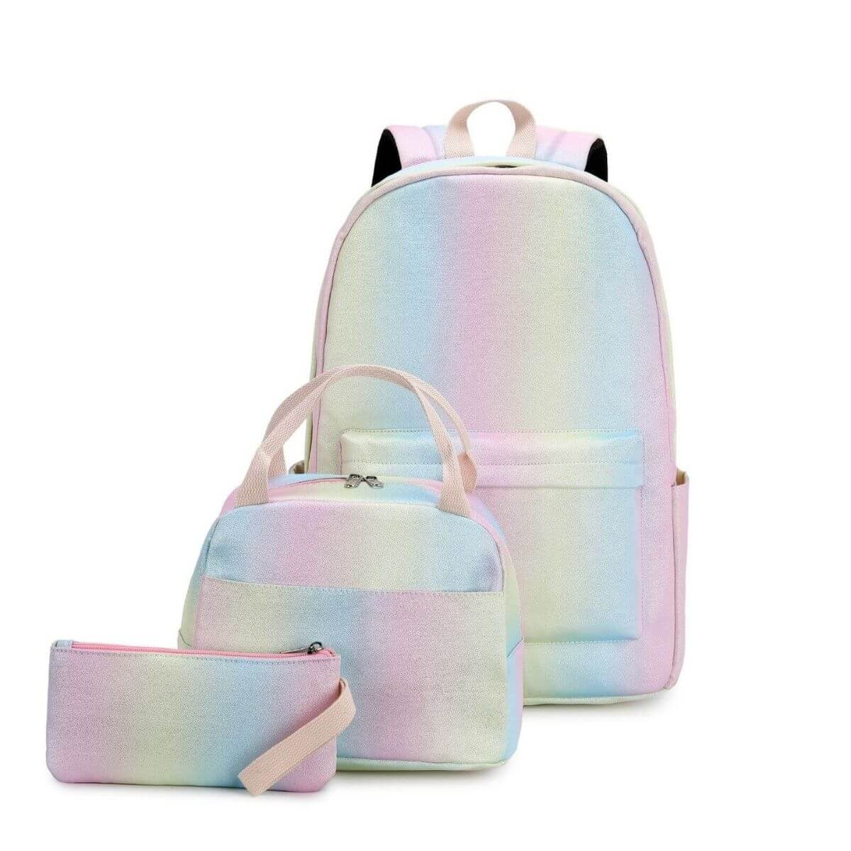 Rainbow sale Glitter Kids Unicorn School Bag for Girls Rainbow Backpack