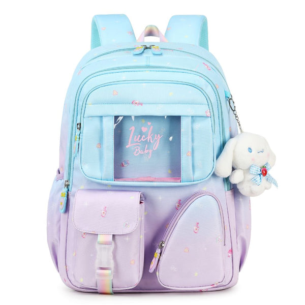 Kids School Bag for Girls NZ | Aesthetic Backpack with Spine Protection & Large Capacity