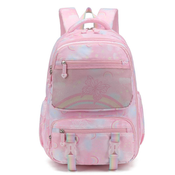 Pink Rainbow Butterfly Backpack