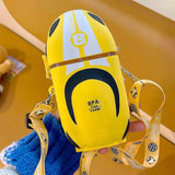 Car Theme Kids Water Bottle 280 ml Yellow