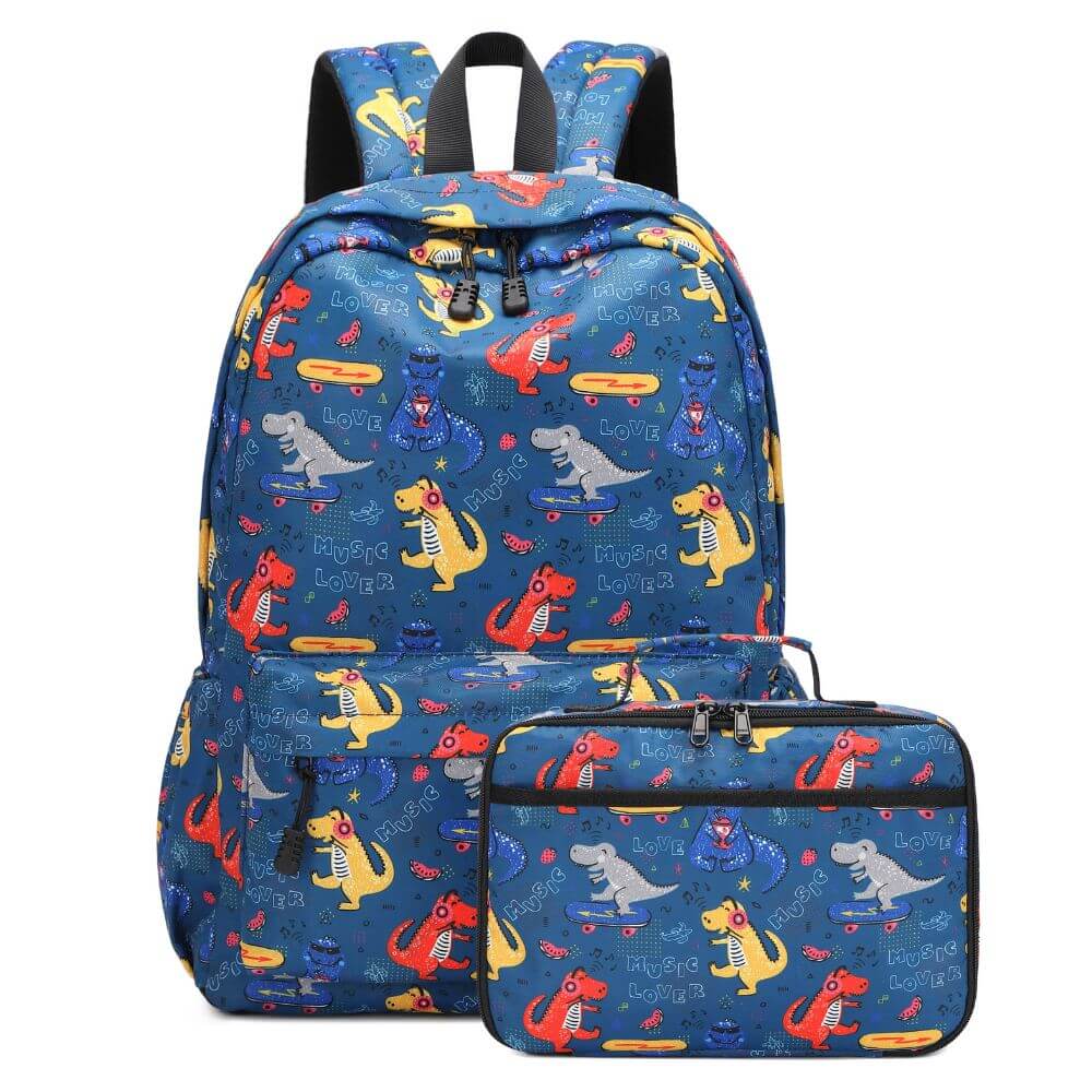 Best Kids Dinosaur Backpack School Bag Set for Boys NZ | Happy Kid