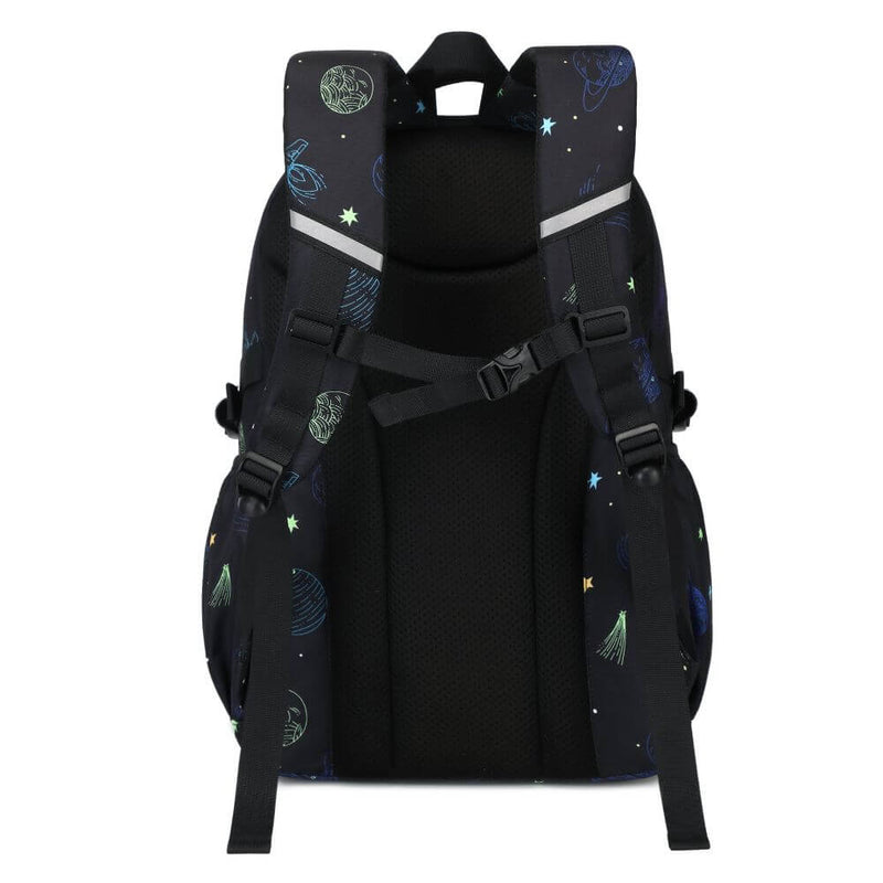 Galaxy Spaceship Pattern Backpack