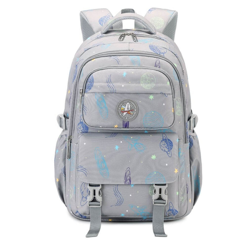 Galaxy Spaceship Pattern Backpack