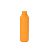 Orange Stainless Steel Insulated Water Bottle 750ml