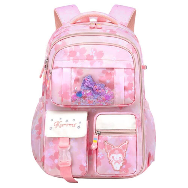 Pink & Purple Cute Kuromi Aesthetic Backpack