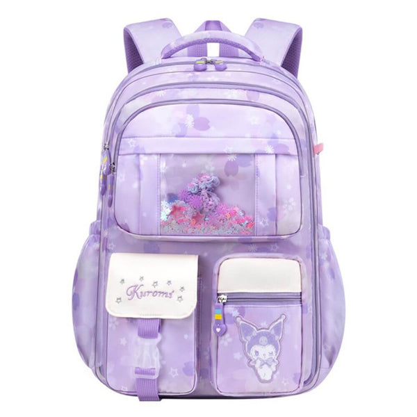 Pink & Purple Cute Kuromi Aesthetic Backpack