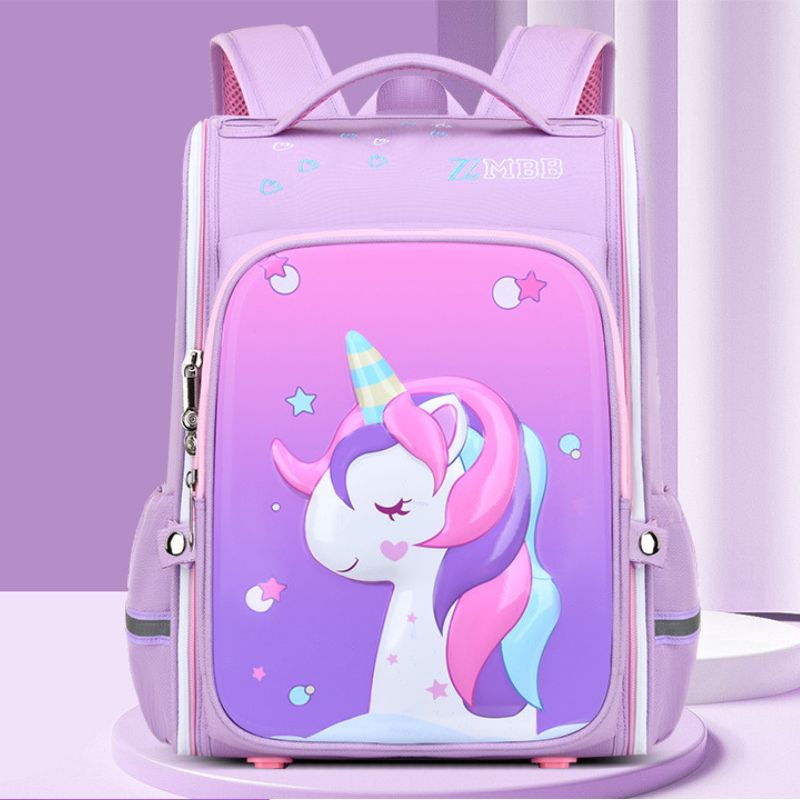 Purple Unicorn Kids Backpack School Bag for Girls NZ| Happy Kid