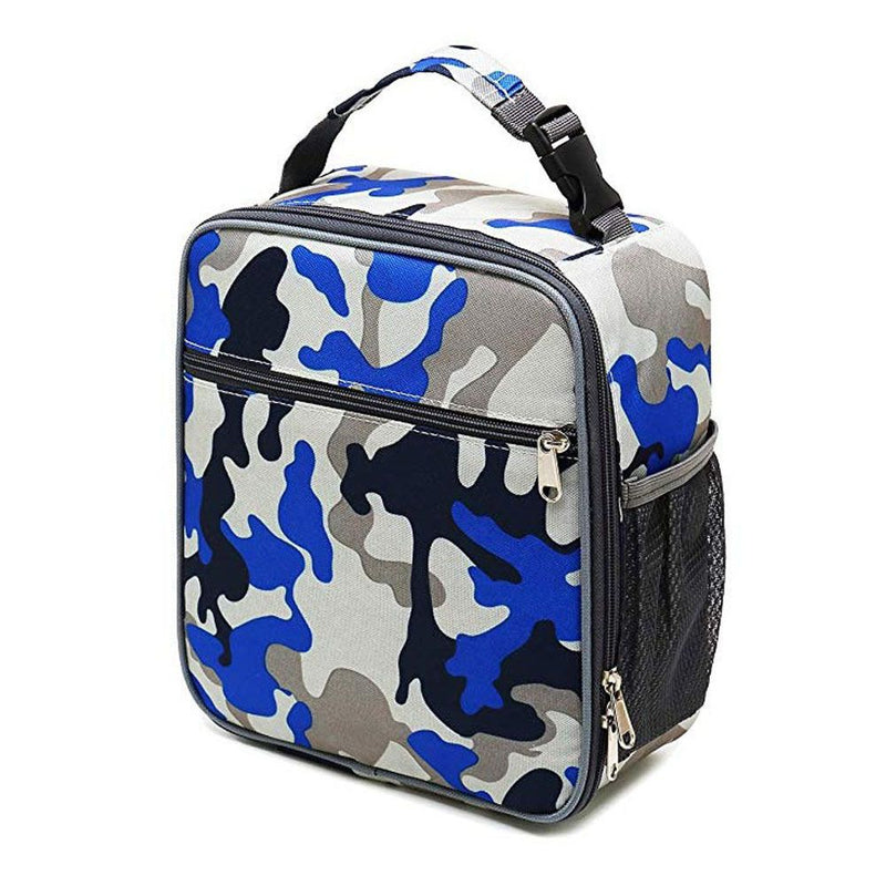 Camouflage Large Insulated Lunch Box Bag