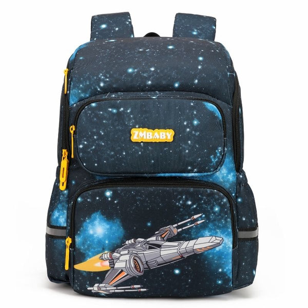 Spaceship & Racing Car Kids' Backpack