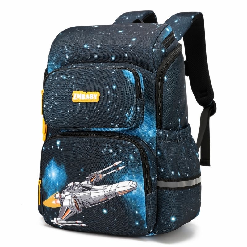 Spaceship & Racing Car Kids' Backpack