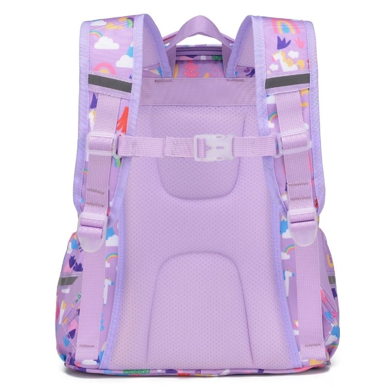 Purple Unicorn Girls School Bags