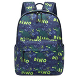 Blue Dino Backpack