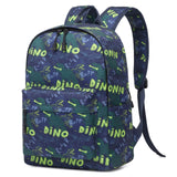 Blue Dino Backpack