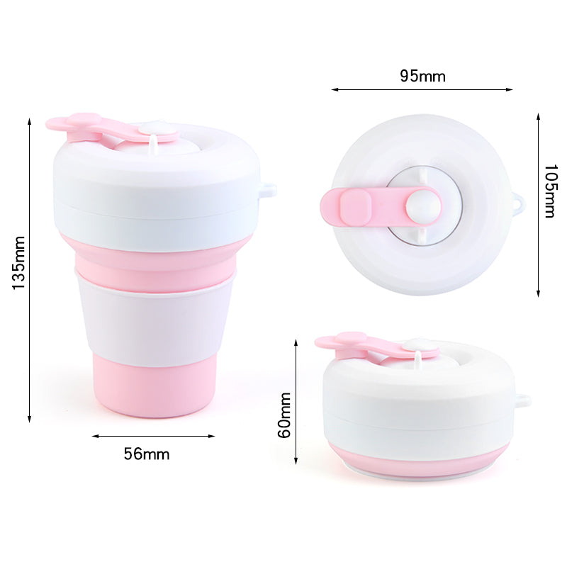 Eco Silicone Collapsible Coffee Cup & Teacup