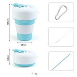 Eco Silicone Collapsible Coffee Cup & Teacup