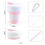 Eco Silicone Collapsible Coffee Cup & Teacup