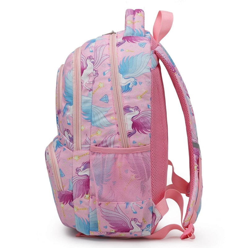 Flying Unicorn Backpack Set