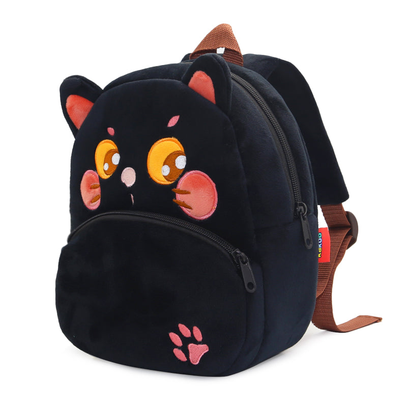 Black Cat Toddler Daycare Backpack