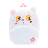 White Cat Toddler & Daycare Backpack