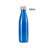 Stainless Steel Insulated Drink Bottles Water bottles 500ml Bright Blue