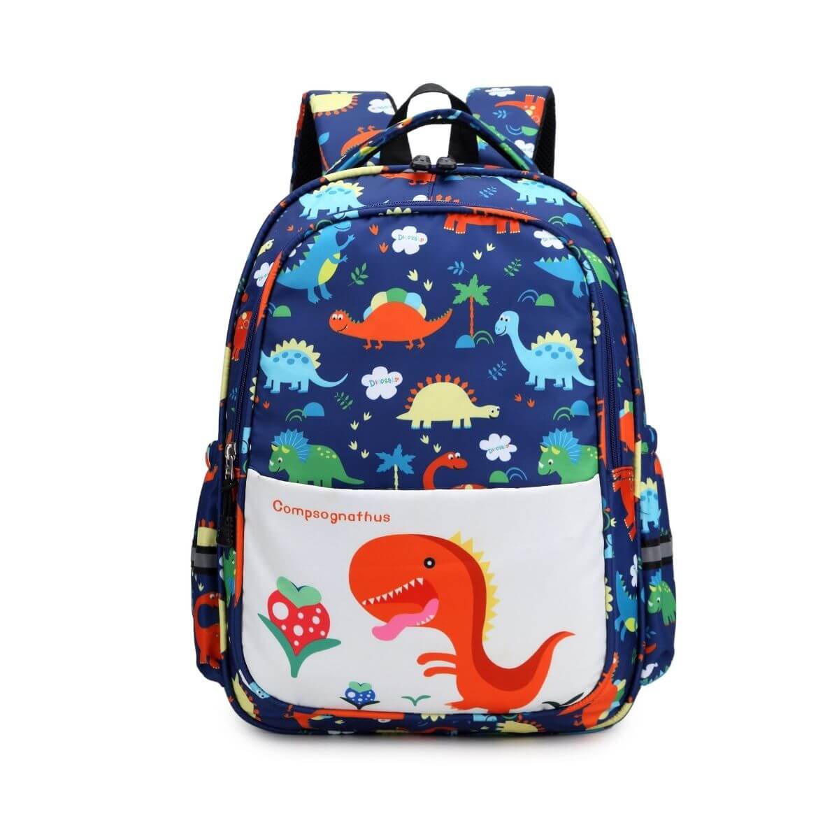 School Bag, Kids Backpack-Cute Dinosaur Backpack for Boys | Happy Kid