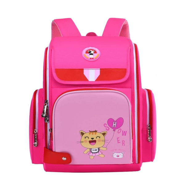 smile kitty backpack kids school bags